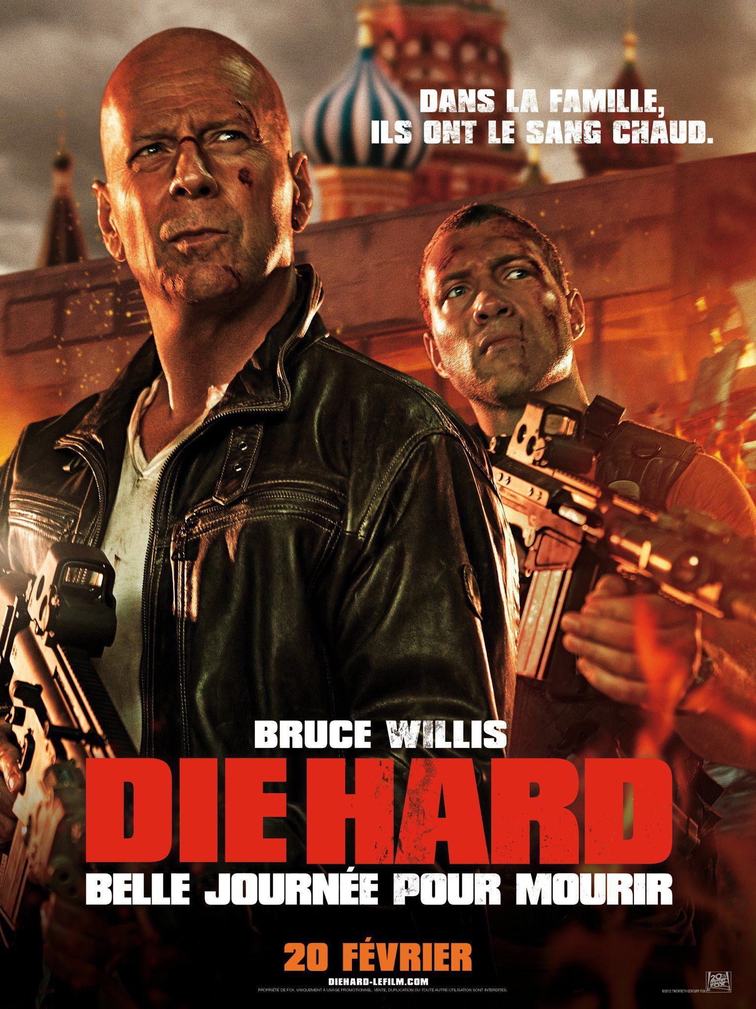 affiche du film Die Hard : Belle journée pour mourir