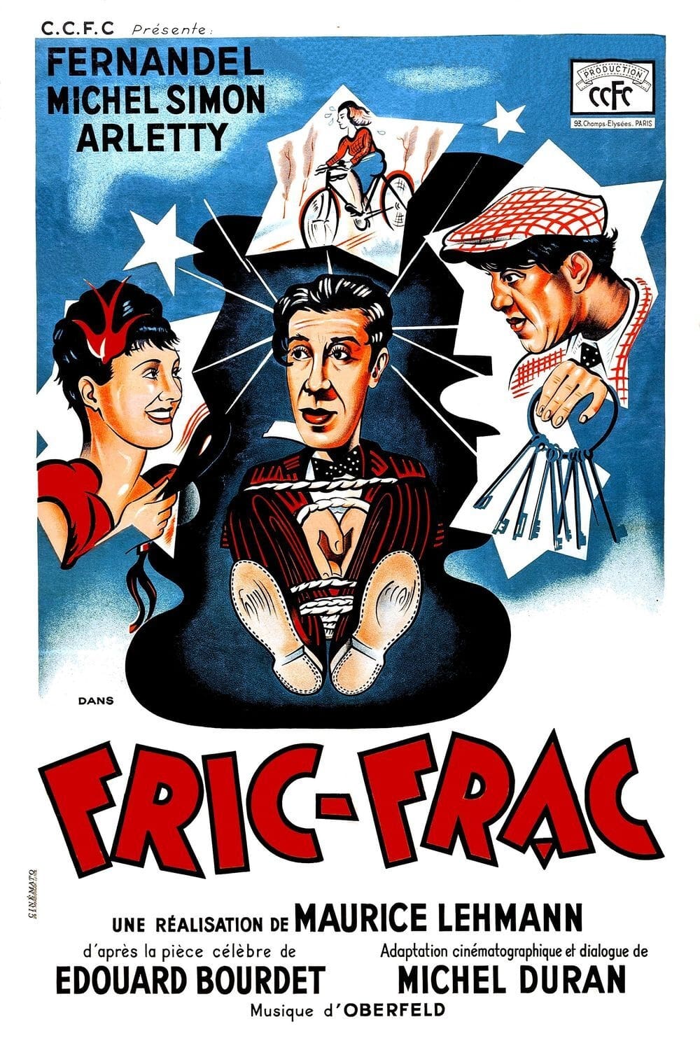 affiche du film Fric-frac