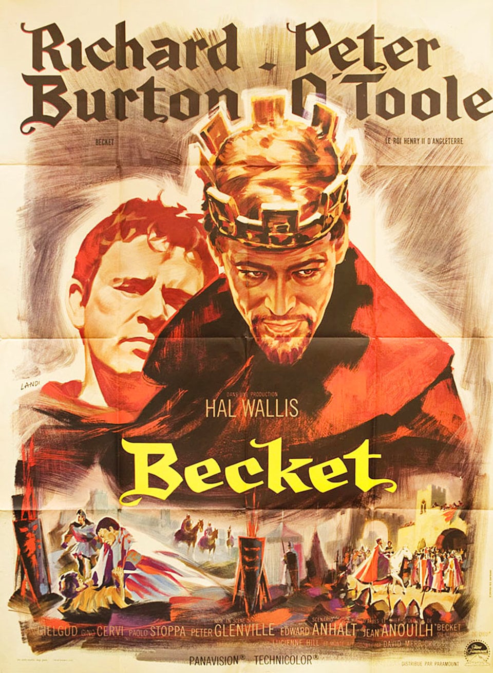 affiche du film Becket