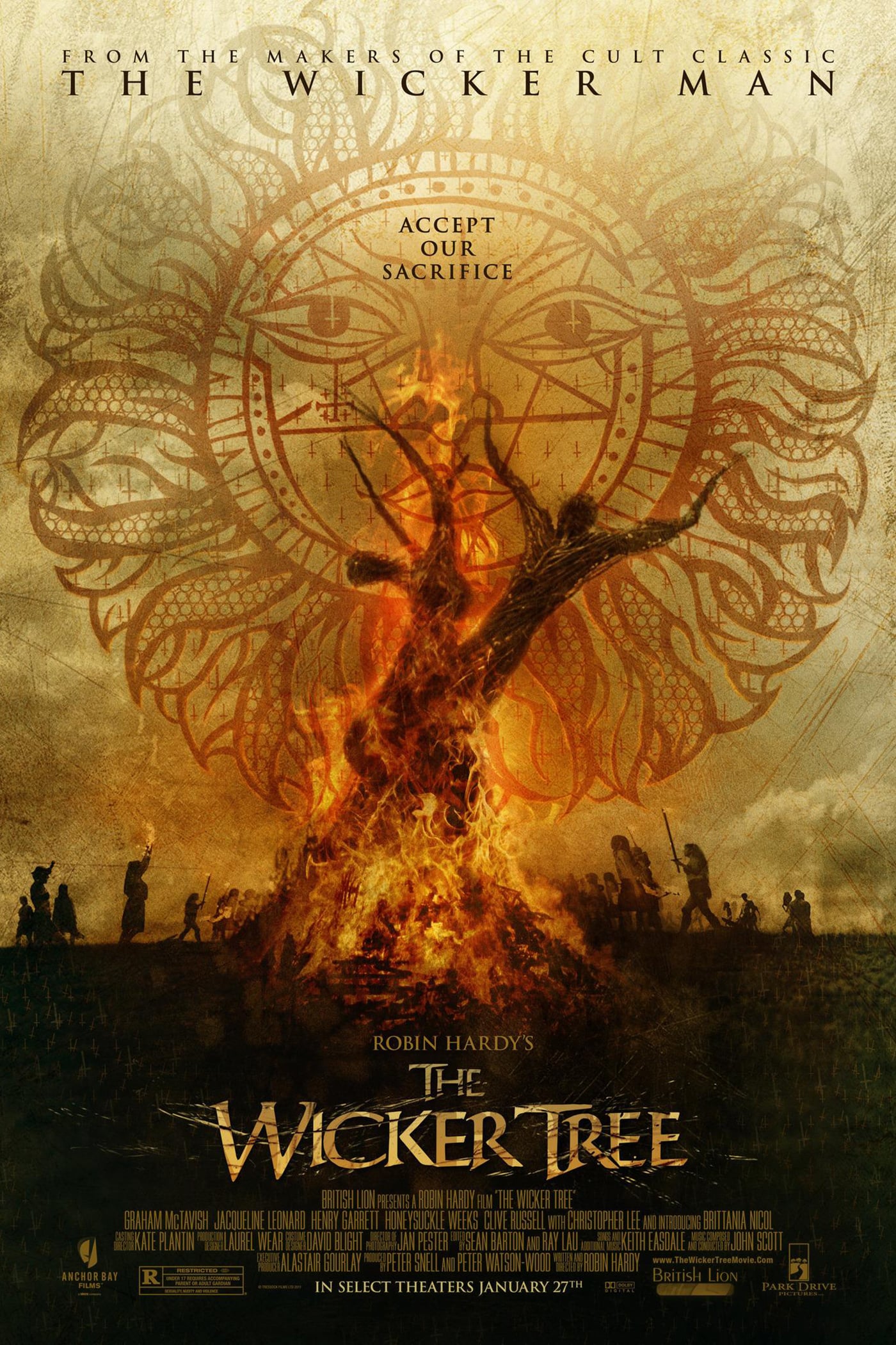 affiche du film The Wicker Tree