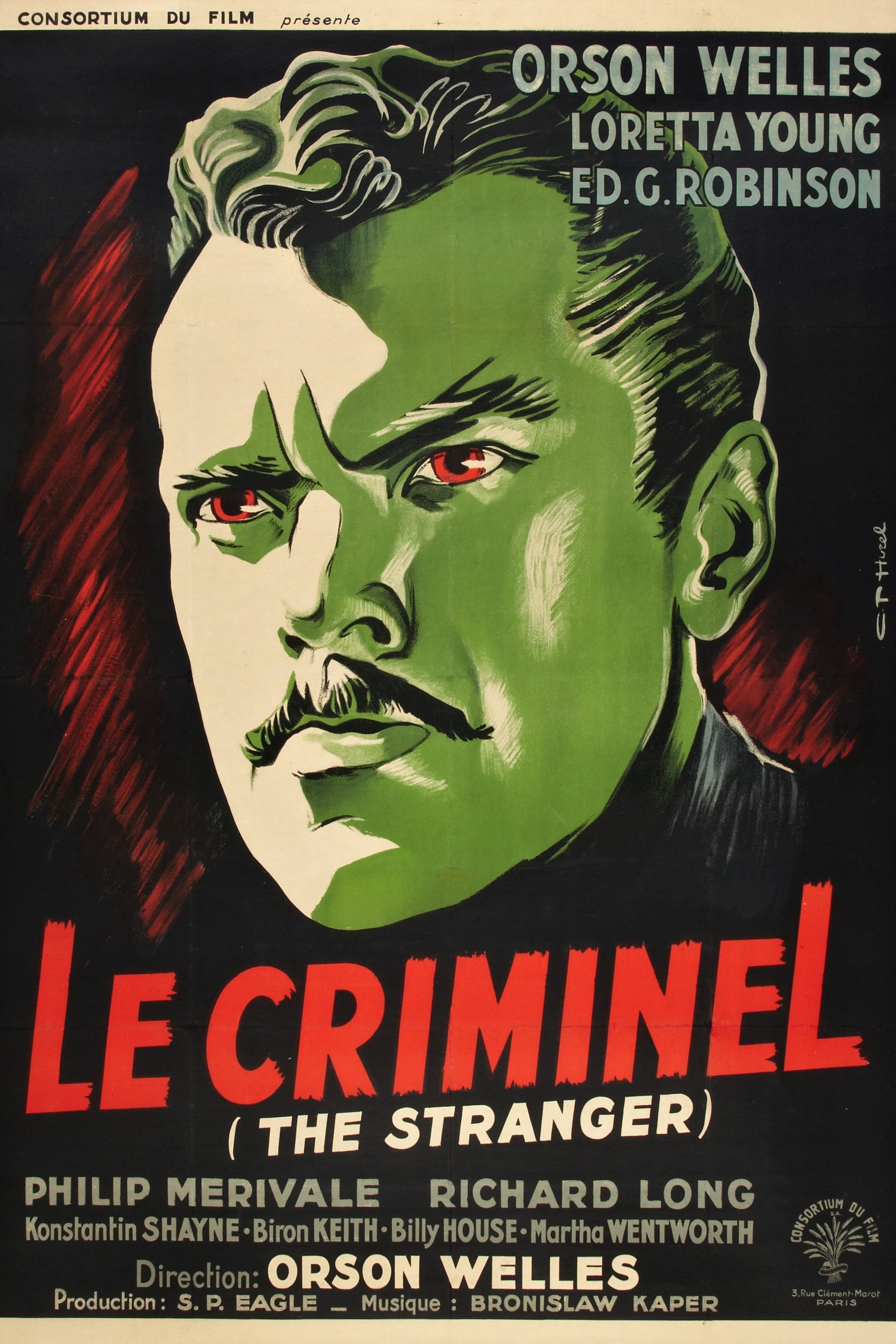 affiche du film Le criminel
