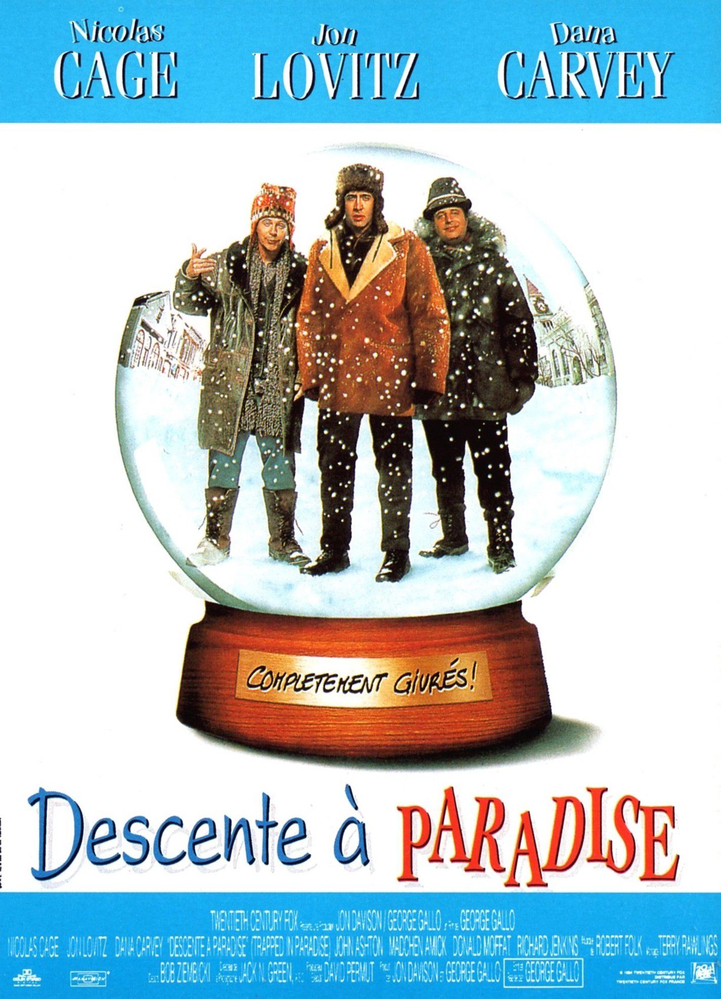 affiche du film Descente à Paradise