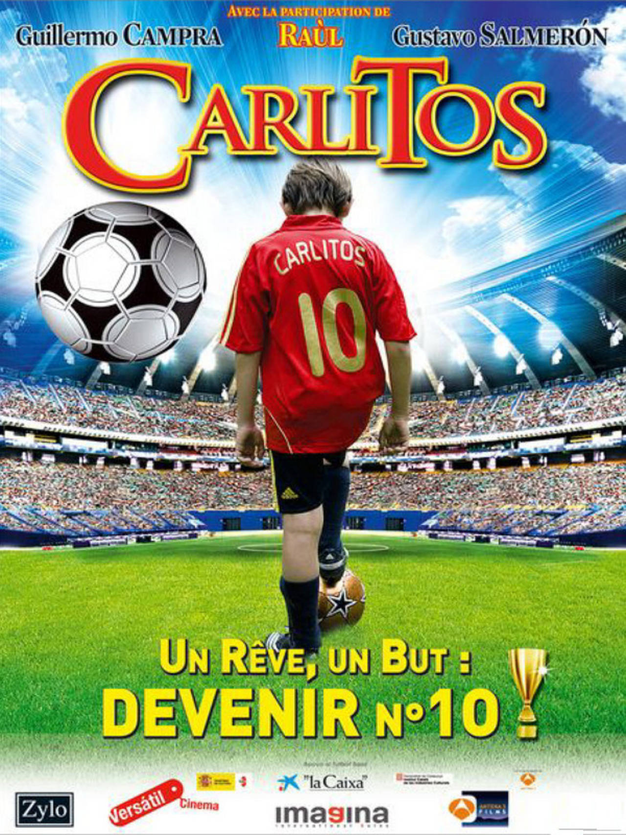 affiche du film Carlitos, le but de ses rêves