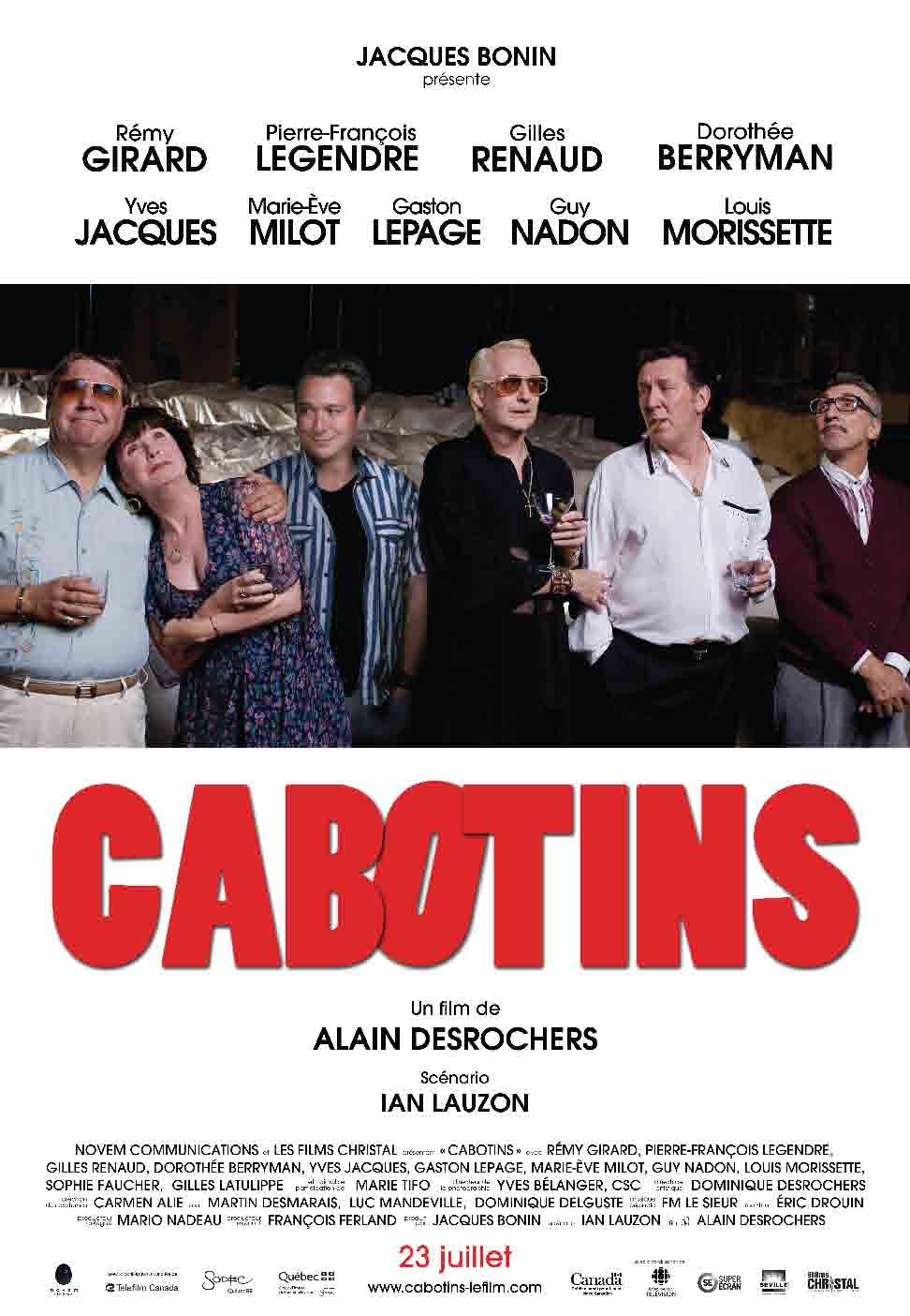affiche du film Cabotins