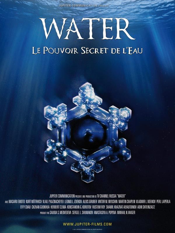 affiche du film Water, le pouvoir secret de l’eau