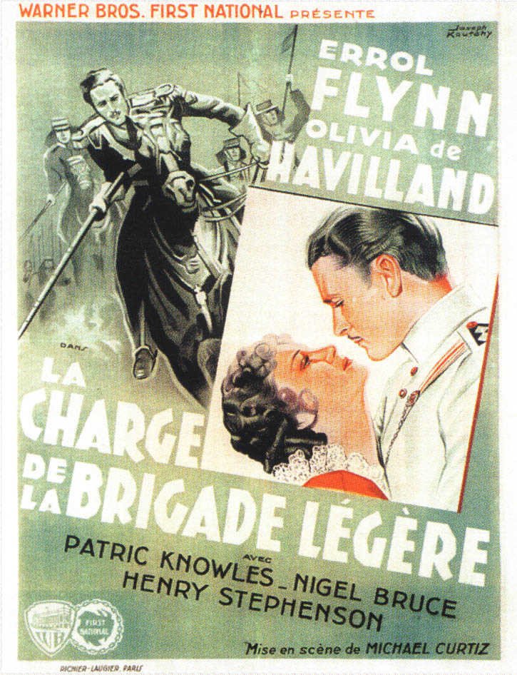 affiche du film La charge de la brigade légère