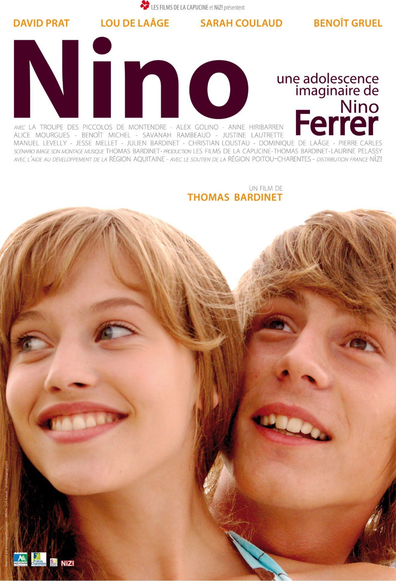 affiche du film Nino (Une adolescence imaginaire de Nino Ferrer)