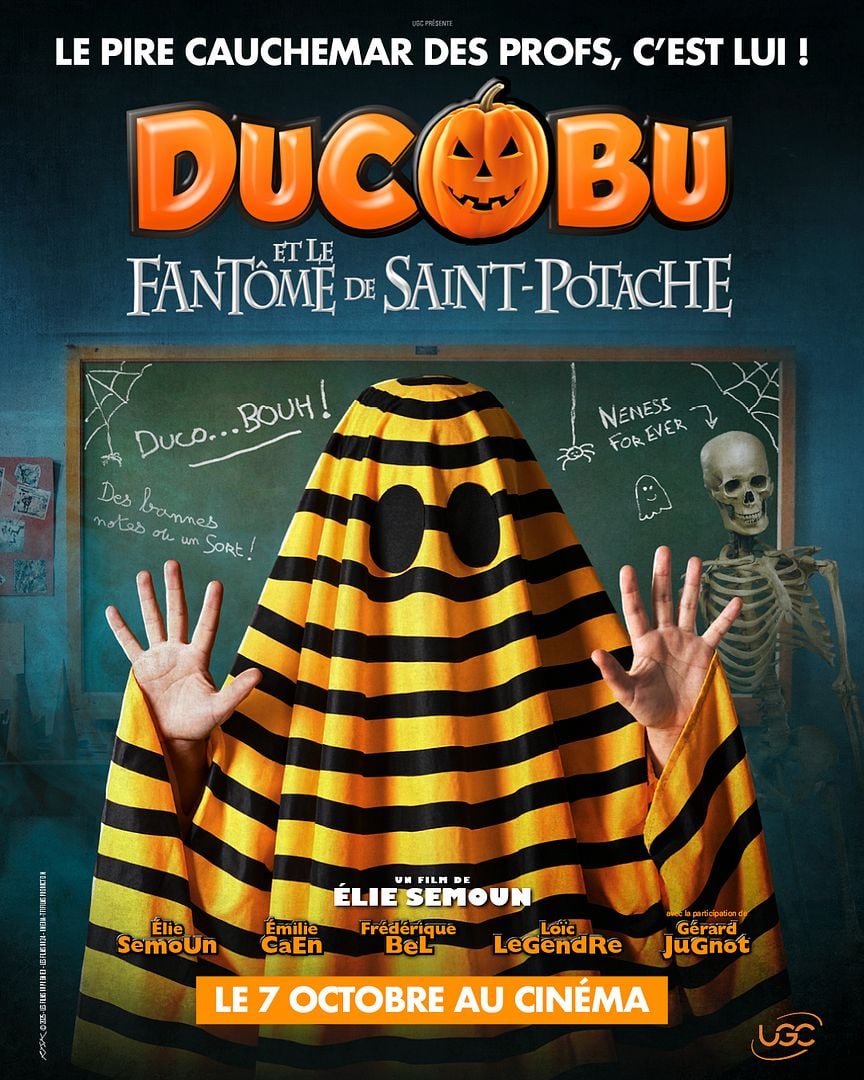 affiche du film Ducobu et le fantôme de Saint-Potache