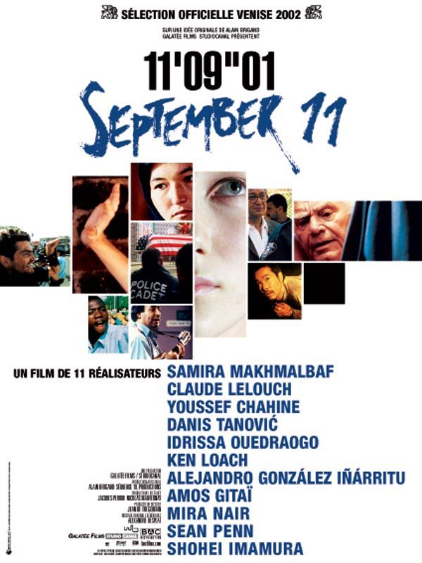 affiche du film 11'09''01 : Onze minutes, neuf secondes, un cadre