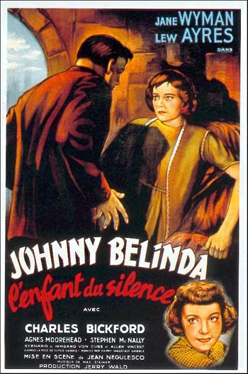 affiche du film Johnny Belinda, l'enfant du silence