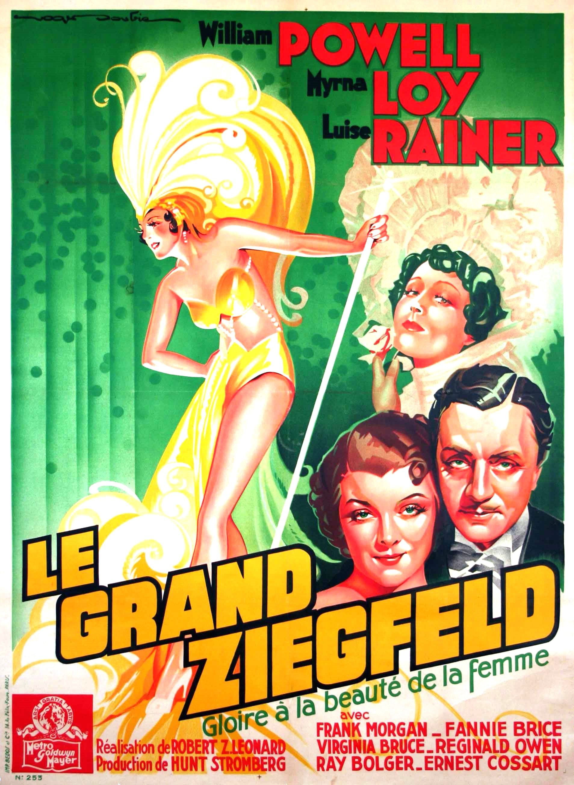 affiche du film Le grand Ziegfeld