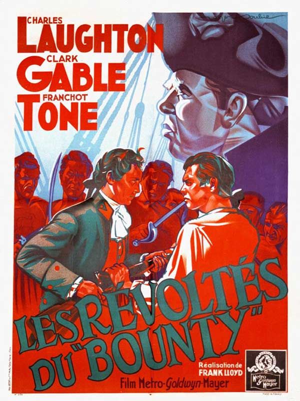 affiche du film Les révoltés du Bounty (1935)