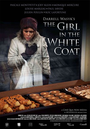 affiche du film La fille au manteau blanc