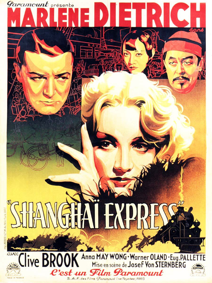 affiche du film Shanghaï Express