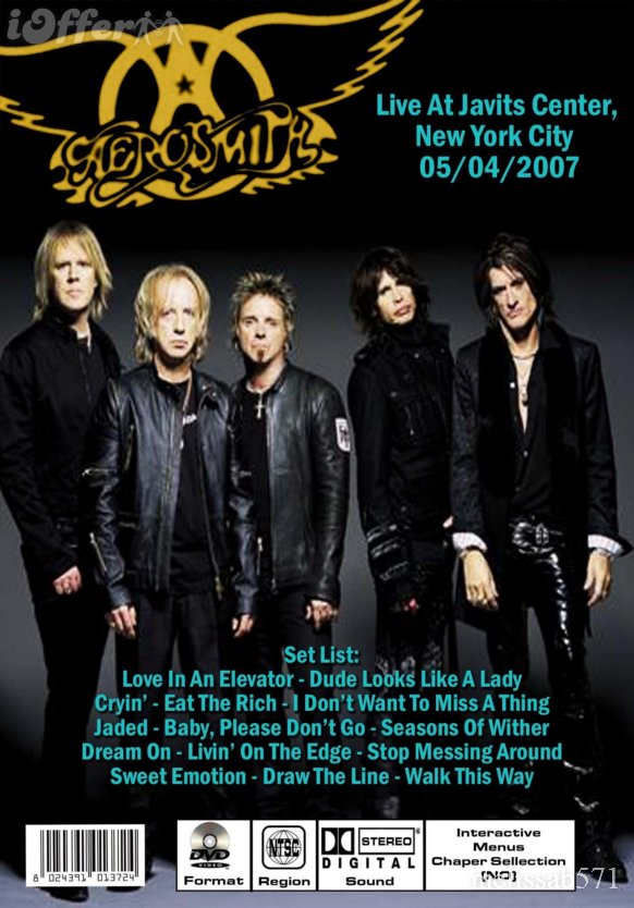 affiche du film Aerosmith: Live in New York City