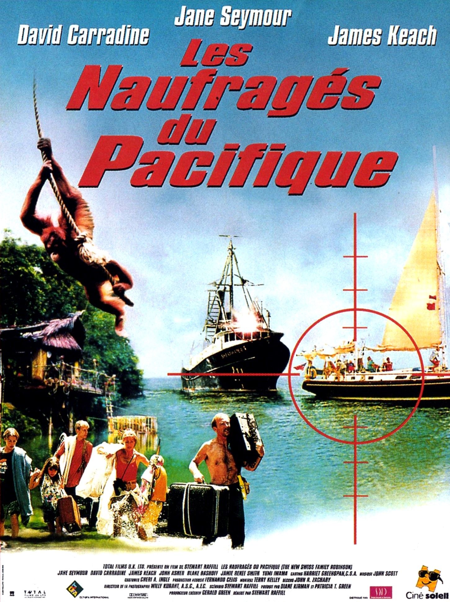 affiche du film Les naufragés du Pacifique
