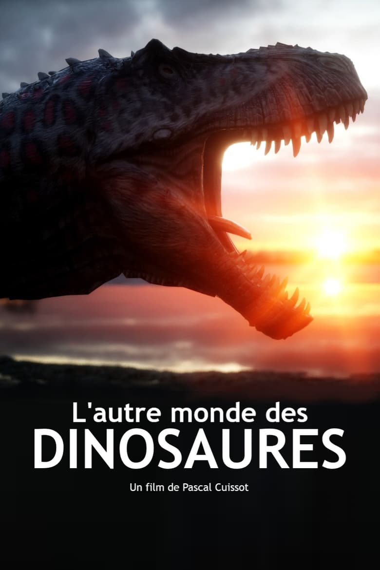 affiche du film L'autre monde des dinosaures