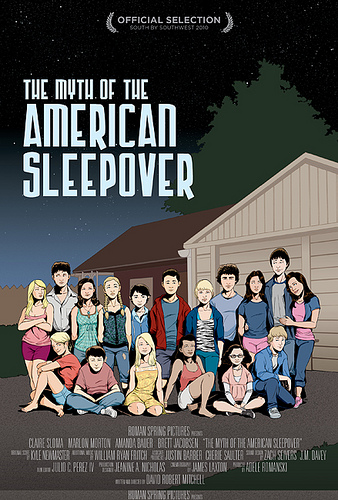 affiche du film The Myth of the American Sleepover