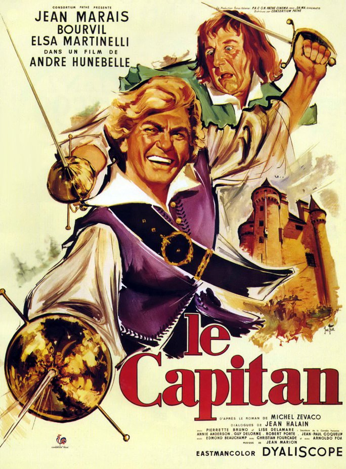 affiche du film Le Capitan (1960)