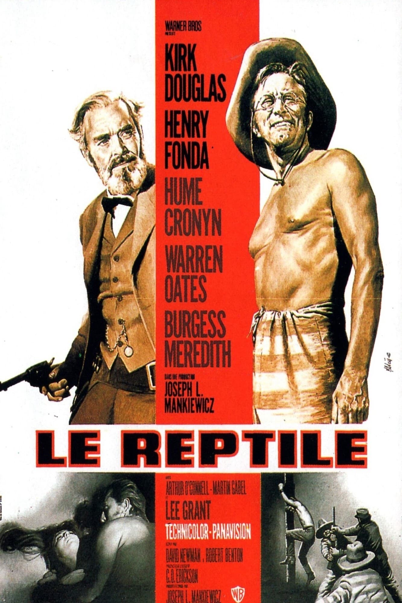 affiche du film Le reptile