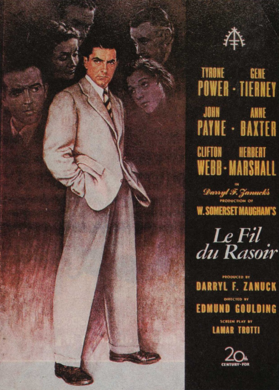 affiche du film Le fil du rasoir (1946)