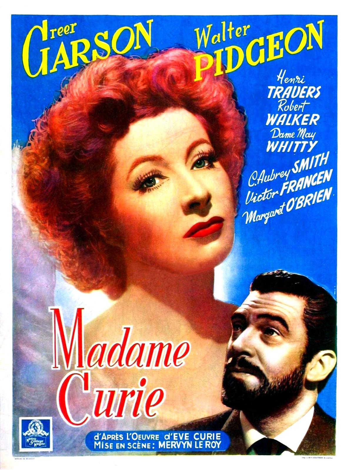 affiche du film Madame Curie