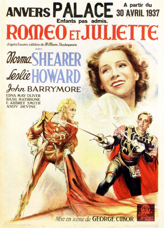 affiche du film Roméo et Juliette (1936)
