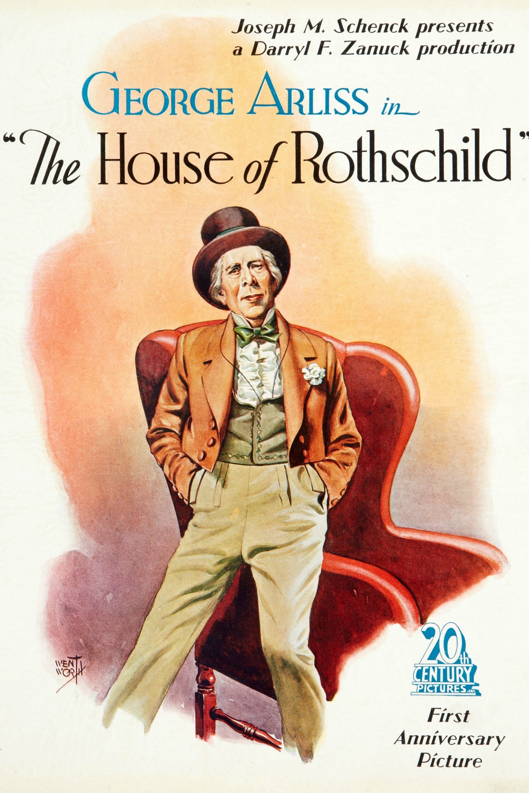 affiche du film La maison des Rothschild