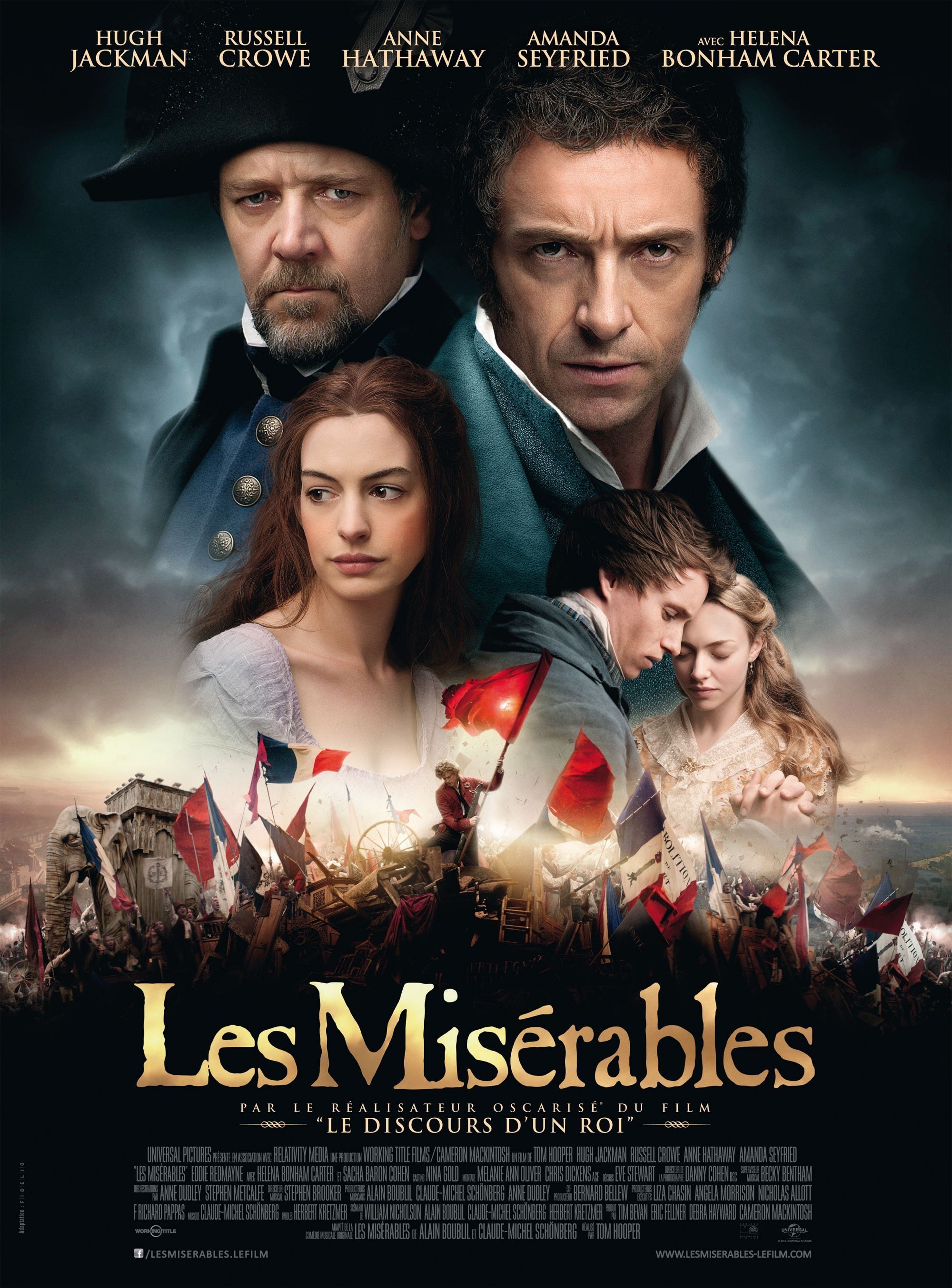 affiche du film Les Misérables