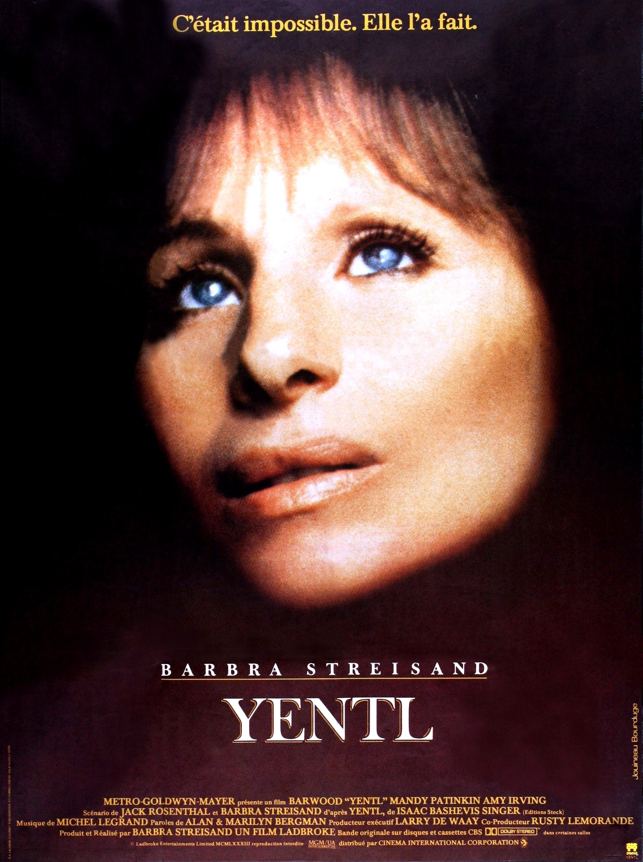 affiche du film Yentl