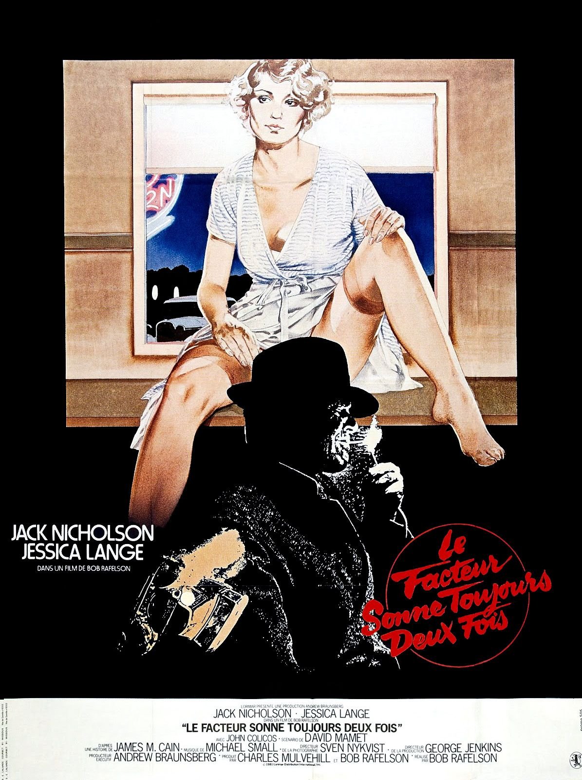 affiche du film Le Facteur sonne toujours deux fois (1981)