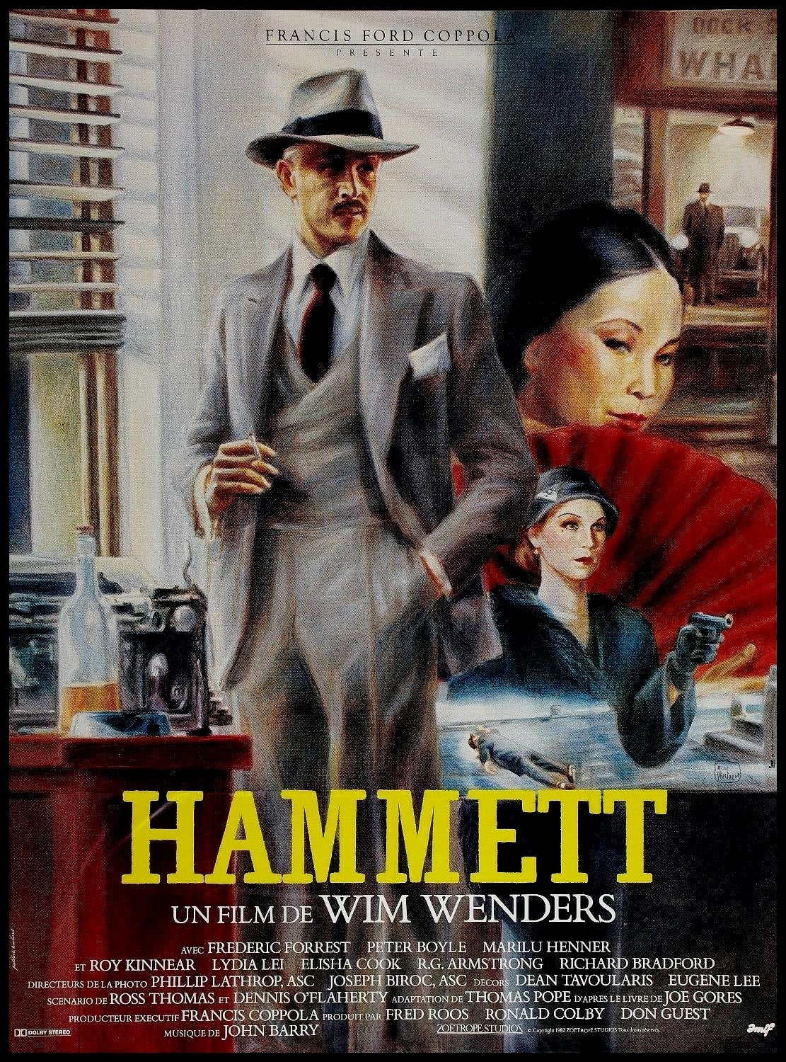affiche du film Hammett