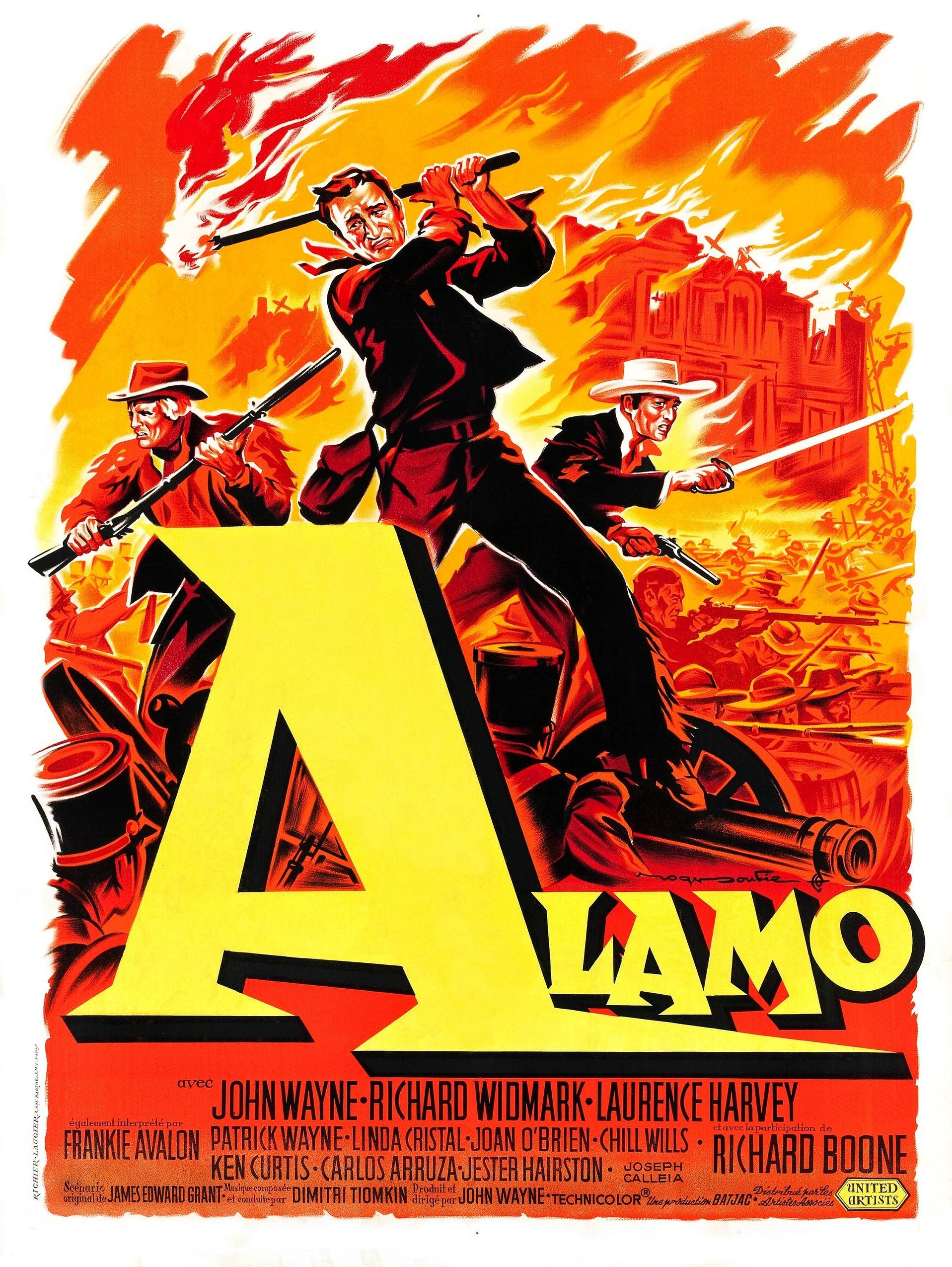 affiche du film Alamo (1960)