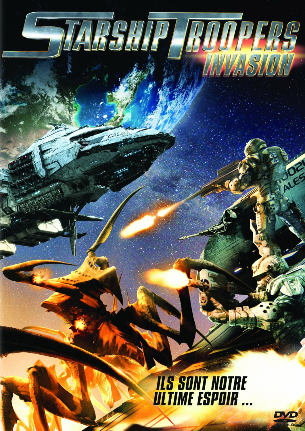 affiche du film Starship Troopers: Invasion