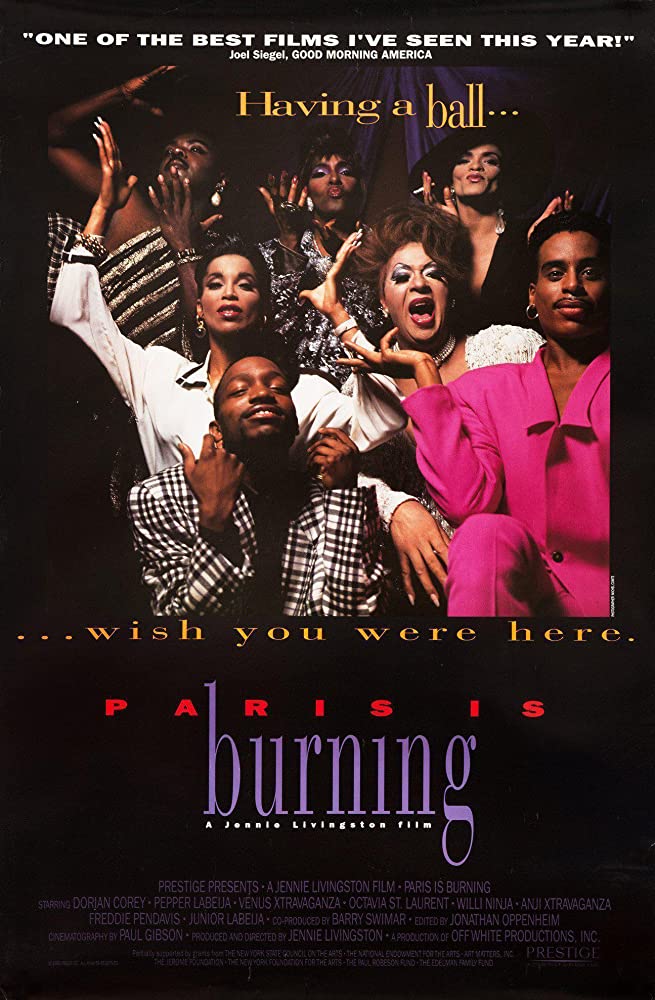 affiche du film Paris is Burning