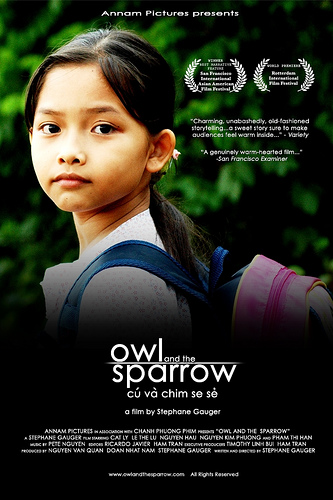 affiche du film Owl and the Sparrow