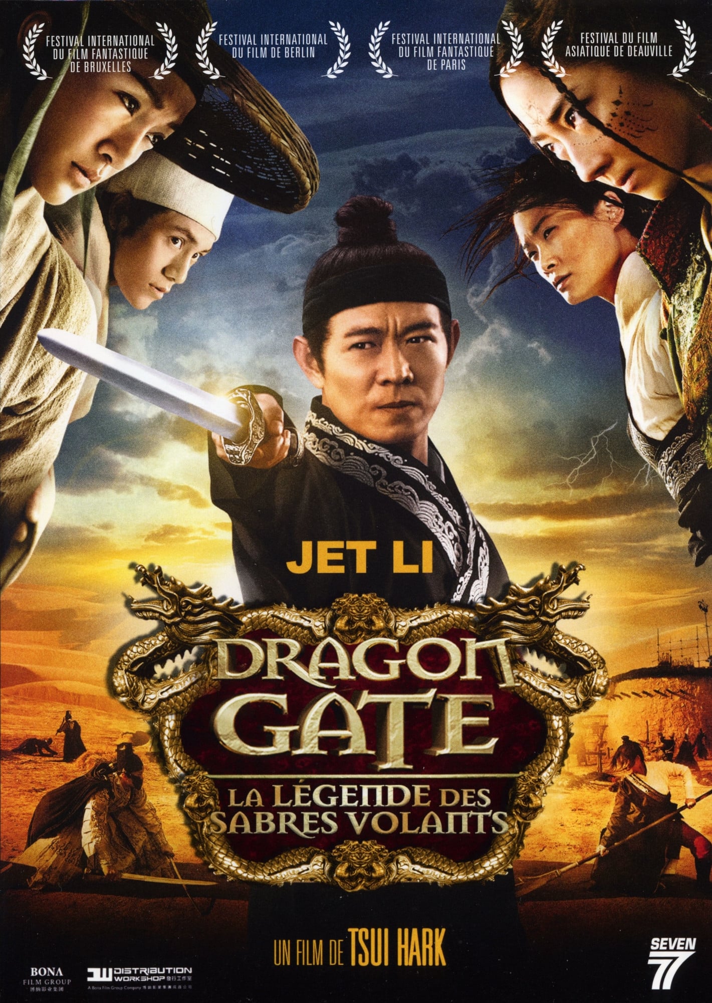 affiche du film Dragon Gate, La légende des sabres volants