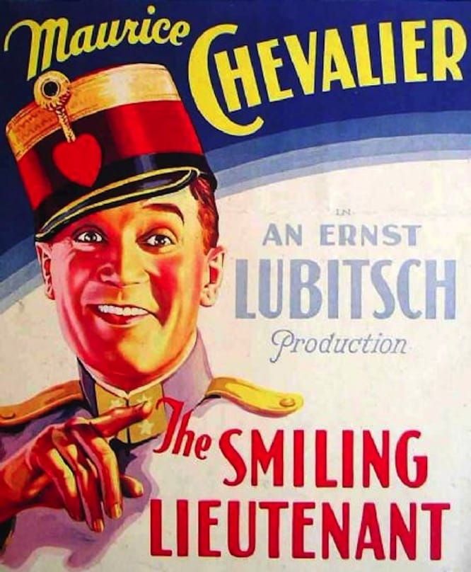 affiche du film Le lieutenant souriant