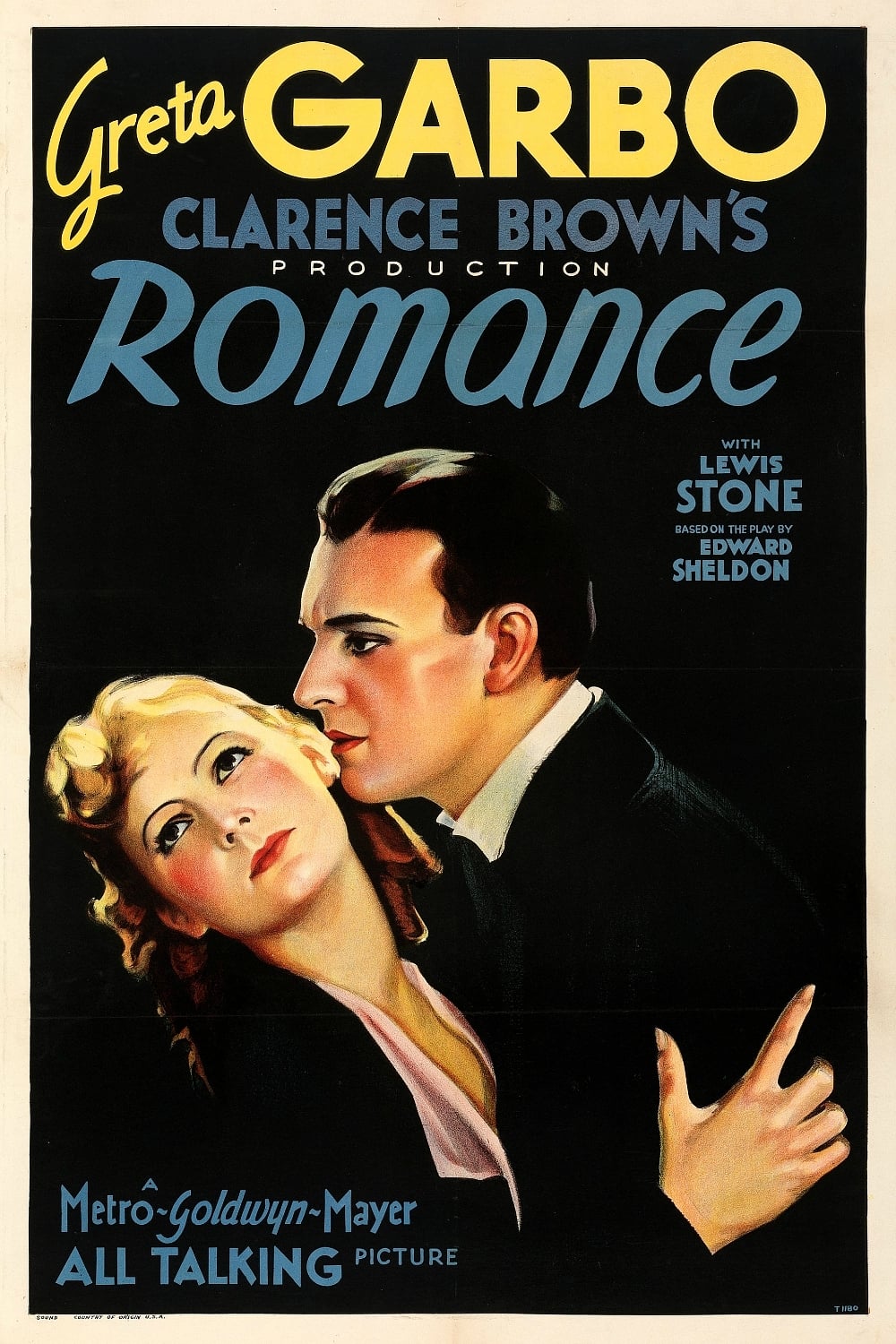 affiche du film Romance (1930)