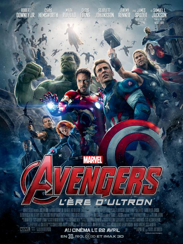 affiche du film Avengers : L'ère d'Ultron
