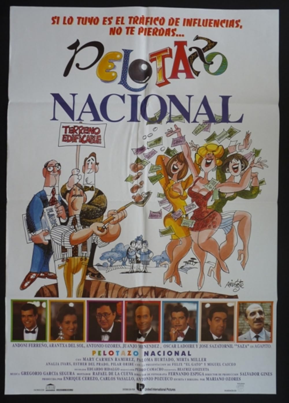 affiche du film Pelotazo nacional