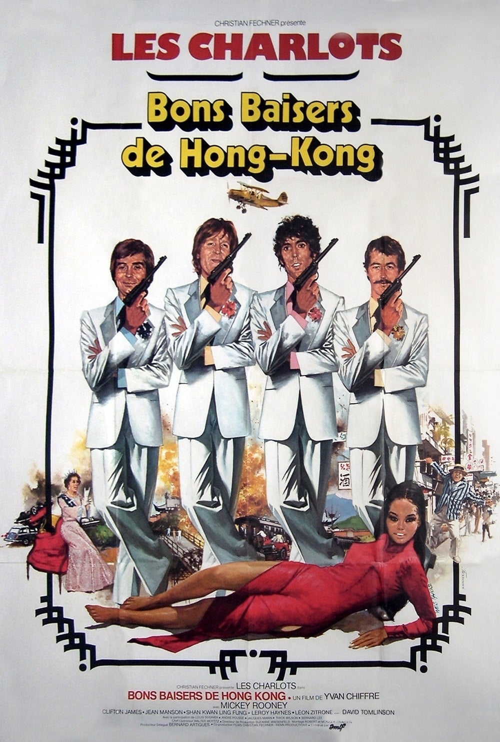 affiche du film Bons baisers de Hong-Kong