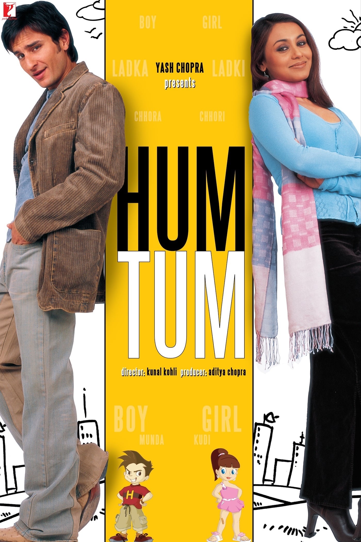 affiche du film Hum Tum
