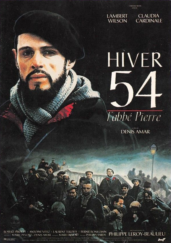 affiche du film Hiver 54, l'abbé Pierre