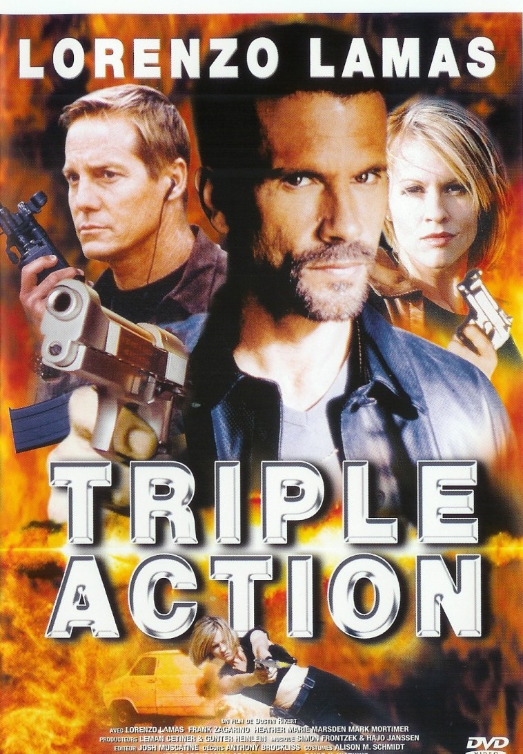 affiche du film Triple action