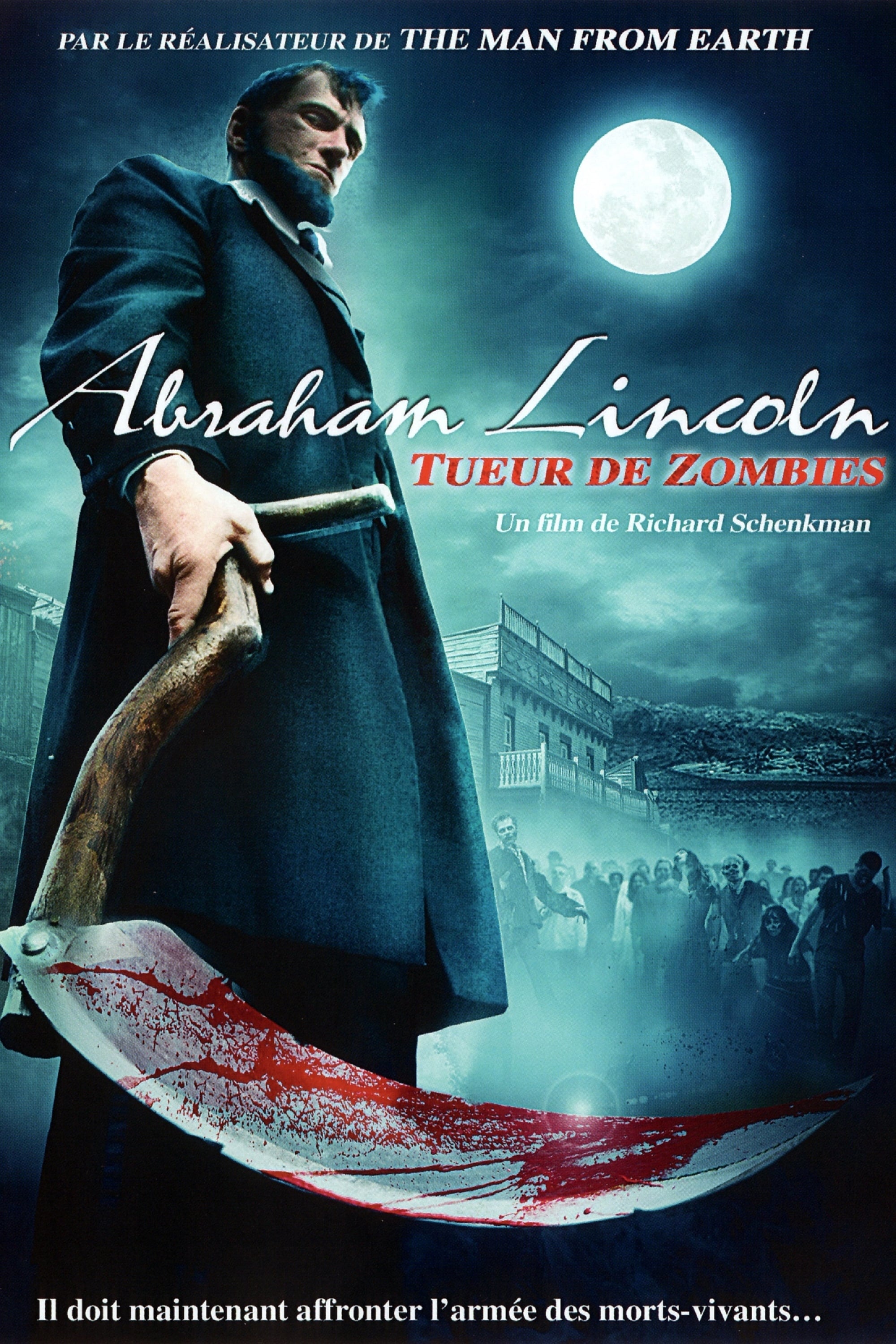 affiche du film Abraham Lincoln tueur de Zombies