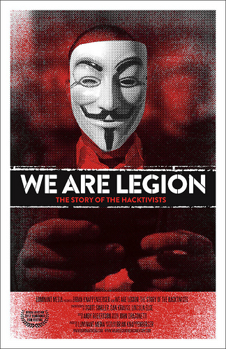 affiche du film We Are Legion: The Story of the Hacktivists
