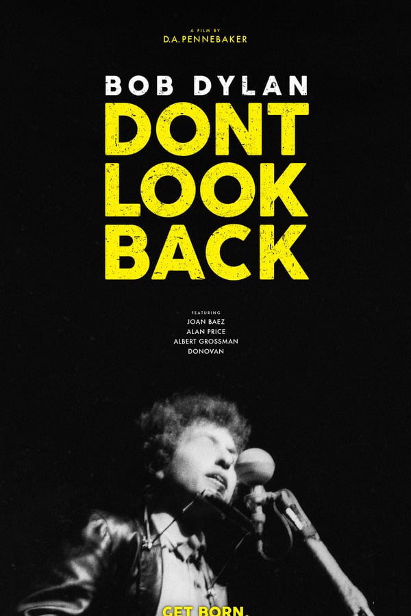 affiche du film Bob Dylan: Don't Look Back