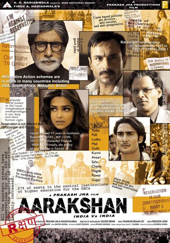 affiche du film Aarakshan