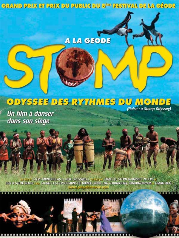 affiche du film Stomp: Odyssée des Rythmes du Monde